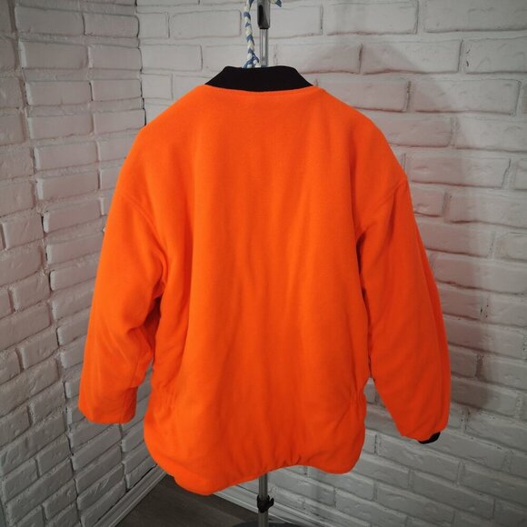 Thermo King Men's Size Small Full Zip Reversible (Camo/Orange) Hunting Jacket - Picture 4 of 14